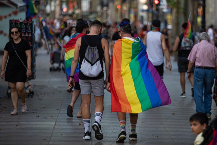 Pareja gay.