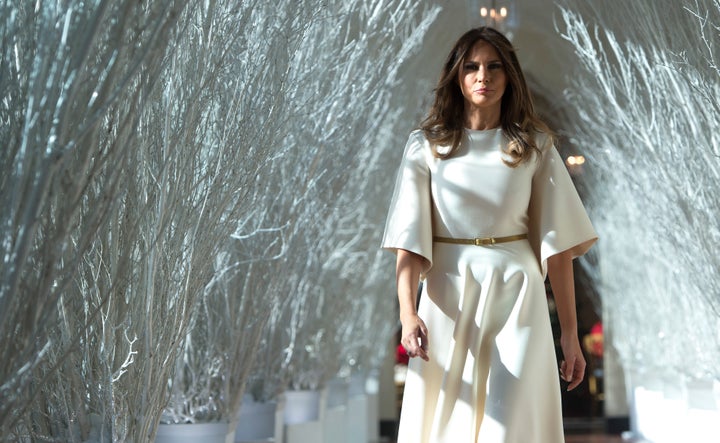 Melania Trump Suddenly Claims To Be A Big Fan Of Christmas | HuffPost ...