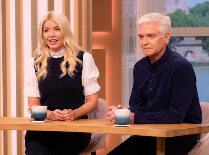 Holly and Phillip on Tuesday's edition of This Morning