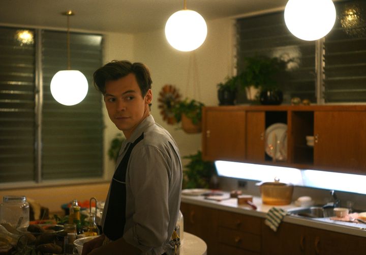 Jack (Styles) settles into a very structured life in 1950s California in "Don't Worry Darling."