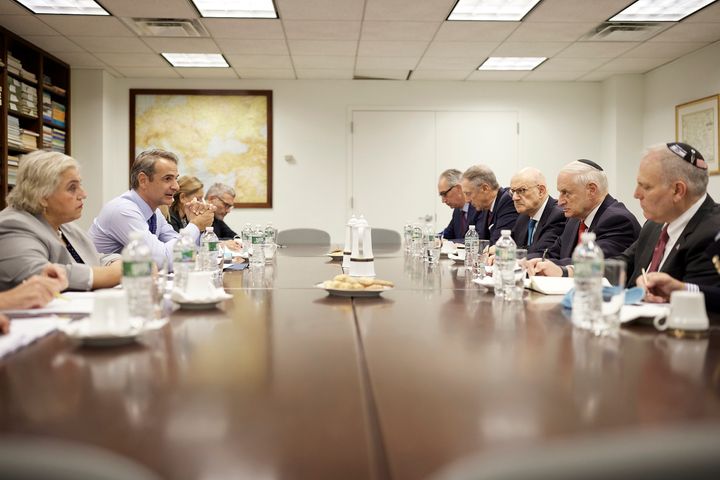 Συναντήσεις του πρωθυπουργού με αντιπροσωπείες αμερικανοεβραϊκών οργανώσεων