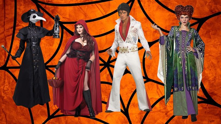 Celebrate Halloween this year by dressing up as a vintage plague doctor, Little Red Riding Hood with a dark twist, the King of rock & roll or Winifred Sanderson from "Hocus Pocus."