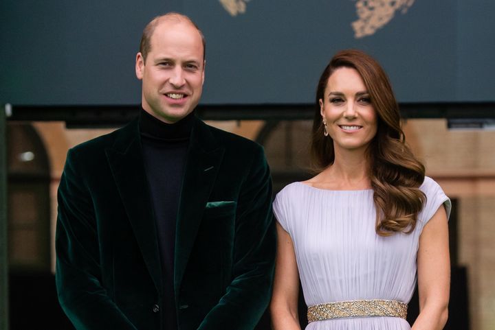 The Prince and Princes of Wales attend The Earthshot Prize's 2021 awards ceremony on Oct. 17 in London.