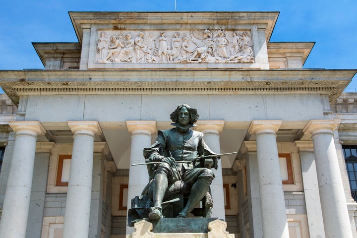 Fachada del Museo del Prado de Madrid.