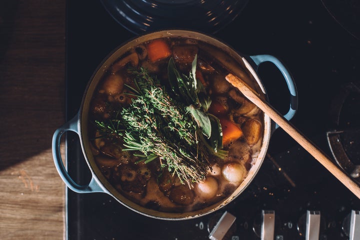 Fine, fresh herbs should be added at the end of the cooking process, not the beginning.