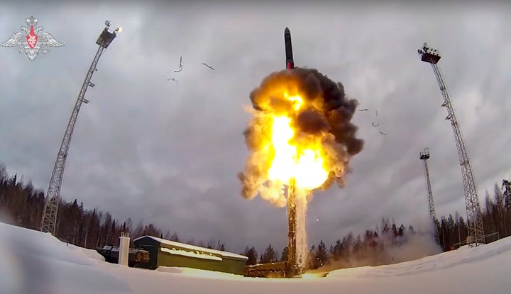 Captura de un vídeo del Ministerio de Defensa ruso.