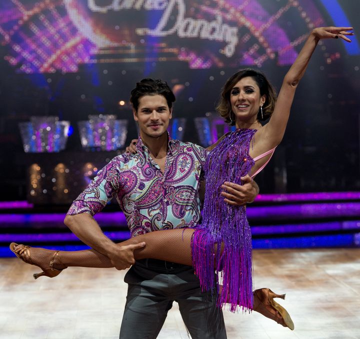 Gleb and Anita made it to the Strictly semi-finals back in 2015