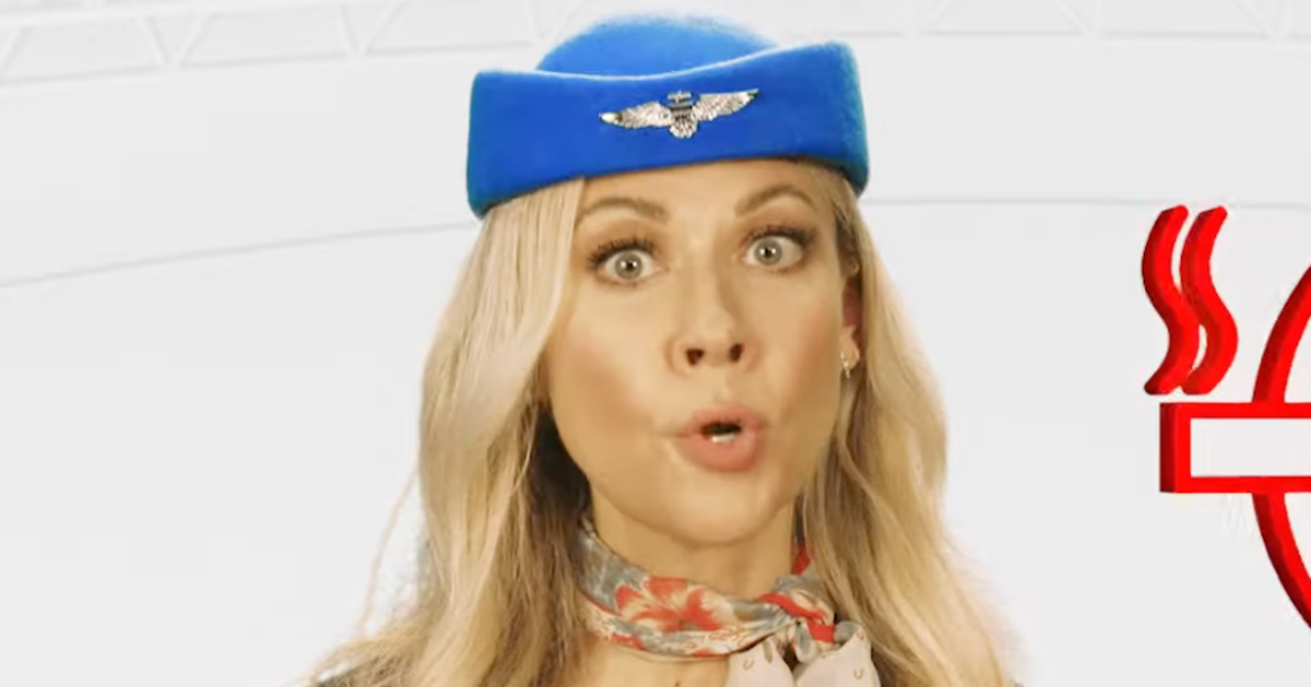 Desi Lydic Soars As A DeSantis-Dissing Flight Attendant Aboard A Migrant Plane