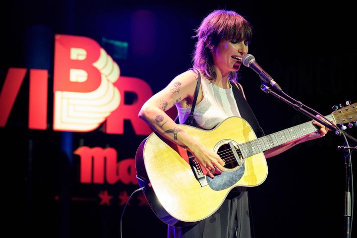 Zahara durante la presentación de 'Reputa'.