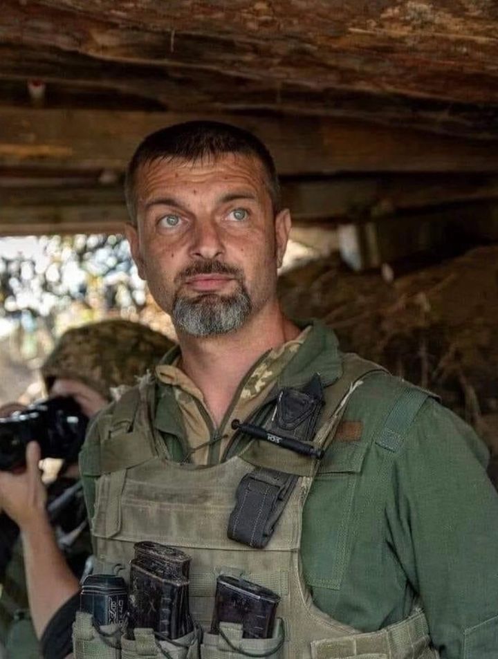 ウクライナ軍の兵士ミハイロ・ディアノフさん