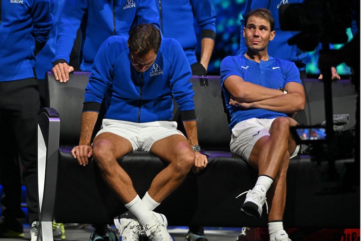 Roger Federer y Rafa Nadal.