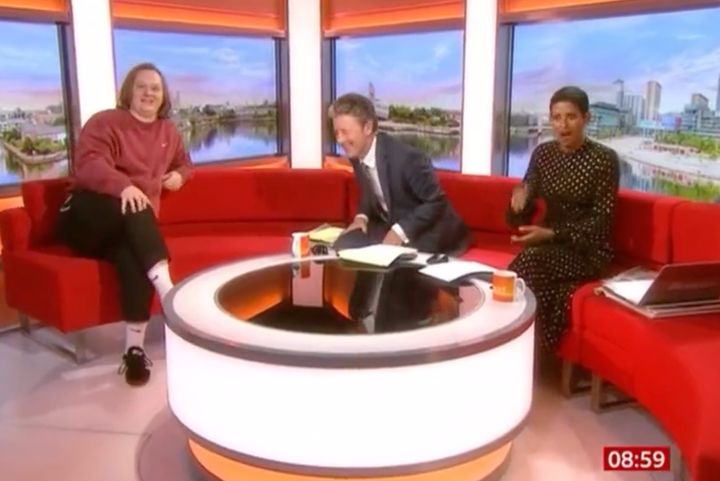 Lewis Capaldi on BBC Breakfast