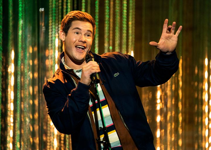 Adam Devine in Peacock's upcoming series "Pitch Perfect: Bumper in Berlin." Devine reminded his social media followers that he is not Adam Levine.
