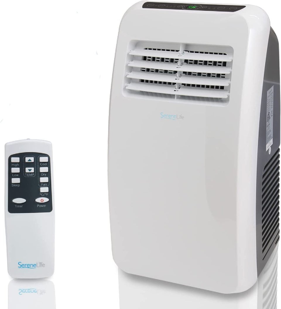 Black+Decker White Portable Air Conditioner With Remote Control