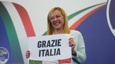 Italian Far-Right Leader Strikes Moderate Tone After Vote Italian Far-Right Leader Strikes Moderate Tone After Vote