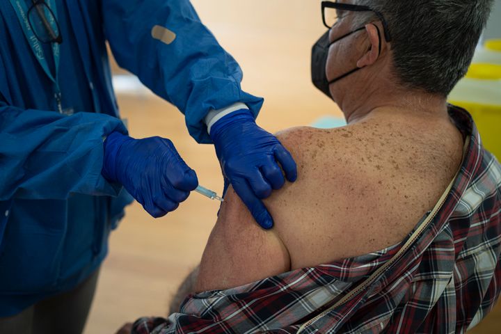 Imagen de la última campaña de vacunación en España.