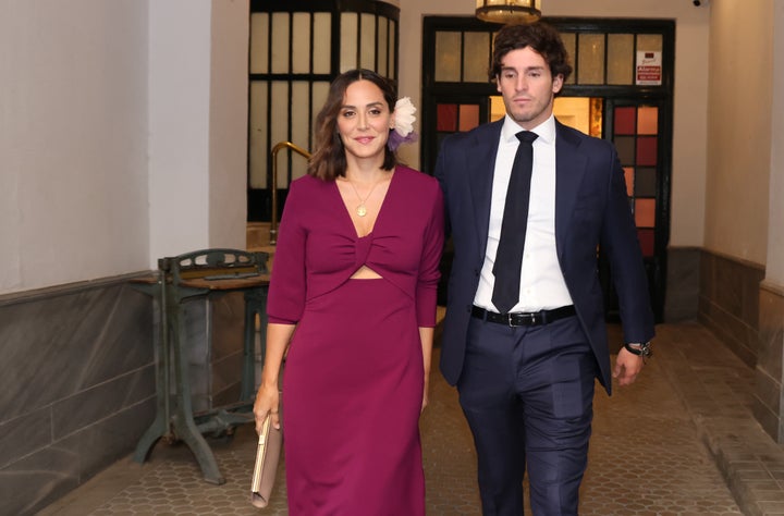 Tamara Falco e Iñigo Onieva en Madrid.