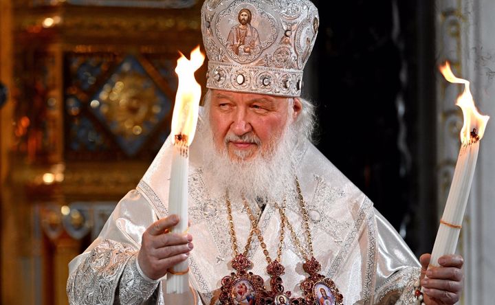 El patriarca Kirill, líder de la Iglesia Ortodoxa de Rusia, en Moscú.