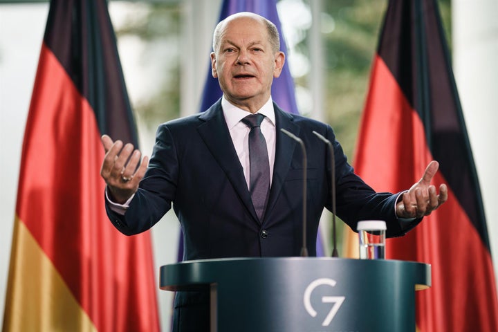 El canciller alemán, Olaf Scholz.