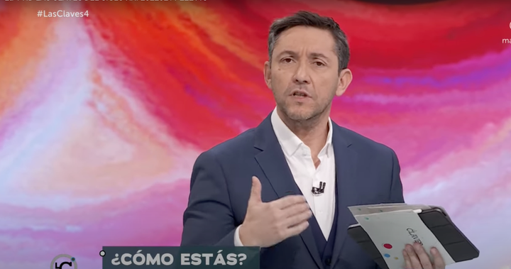 Javier Ruiz, en 'Las Claves', de TVE.