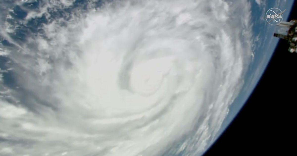 NASA Shares Stunning Video Of Hurricane Ian Seen From Space