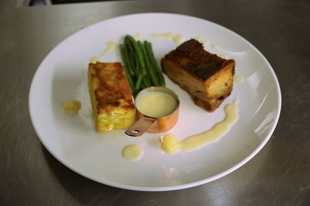 A well presented dish from The Kitchen, Polperro
