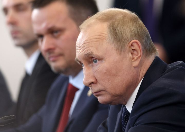 Vladimir Putin has called for "referendums" in four parts of annexed Ukraine