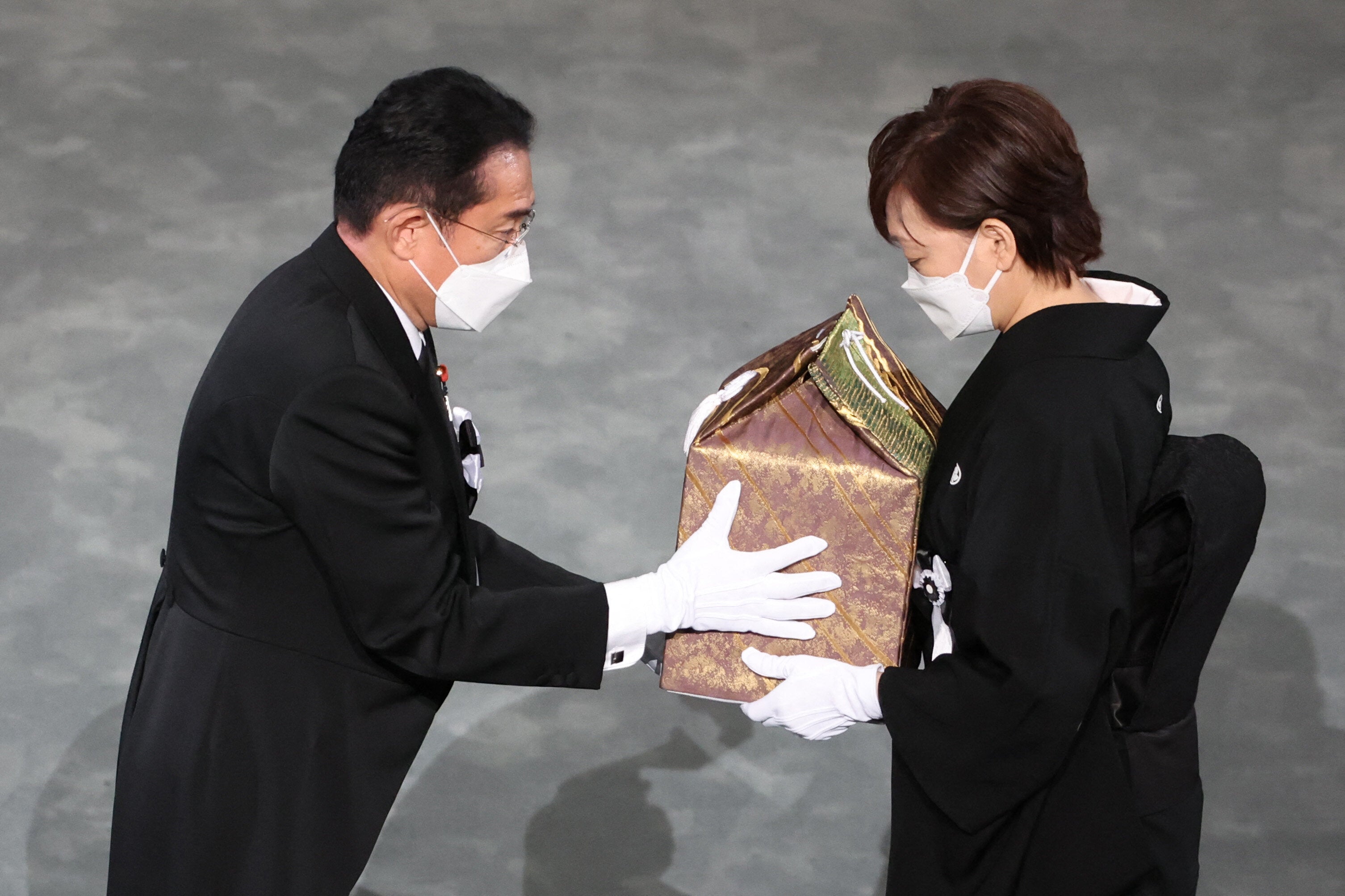 Japanese Former Leader Abe Honored At Divisive State Funeral - Women In Bus...