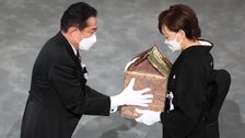  Japanese Former Leader Abe Honored At Divisive State Funeral