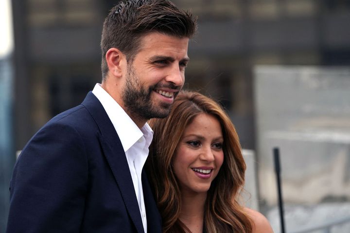Gerard Pique and Shakira in 2019