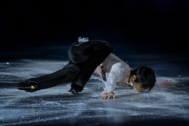 北京オリンピックでの羽生結弦さん（当時は羽生結弦選手）