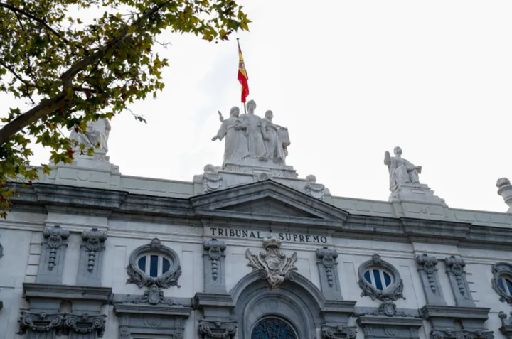 Fachada del Tribunal Supremo en Madrid.