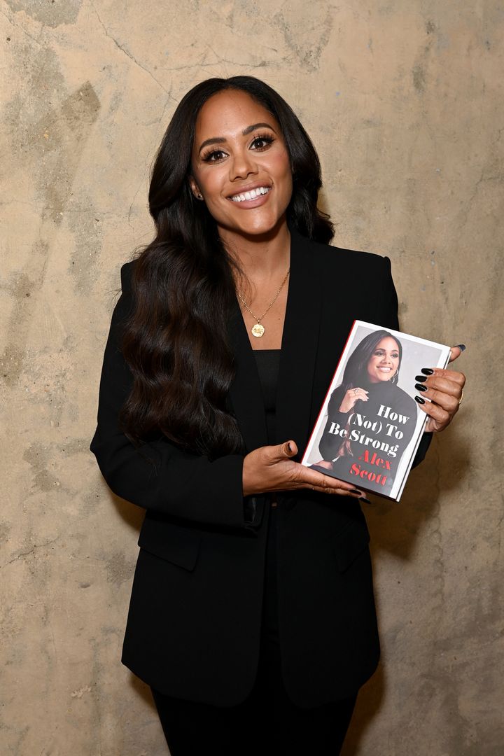 Alex Scott poses during an Evening With Alex Scott event to celebrate the release of her new book How (Not) To Be Strong on September 26, 2022 in London, England. (Photo by Kate Green/Getty Images)