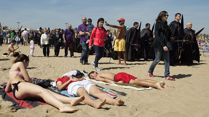 Celebración de la Semana Santa en Valencia, en 2015.
