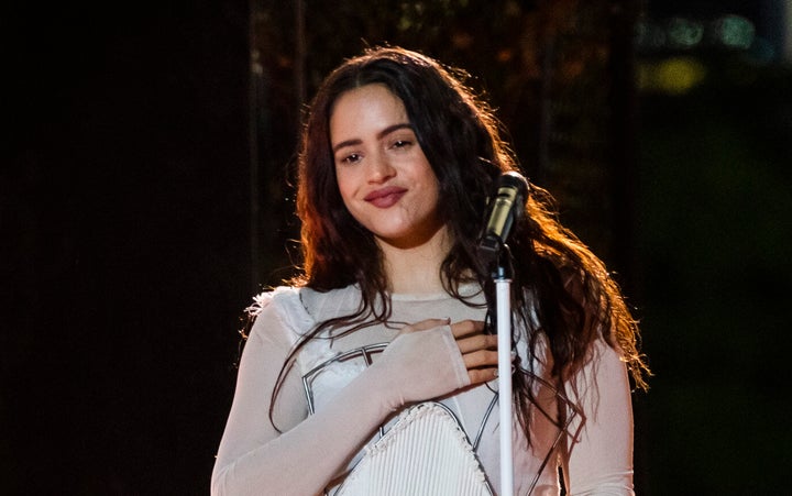 Rosalía durante el concierto en el evento Global Citizien en Central Park el pasado 24 de septiembre.
