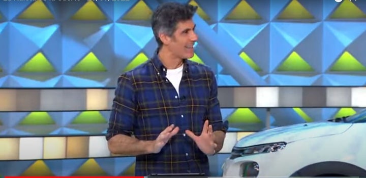 Jorge Fernández, en 'La Ruleta de la suerte'.