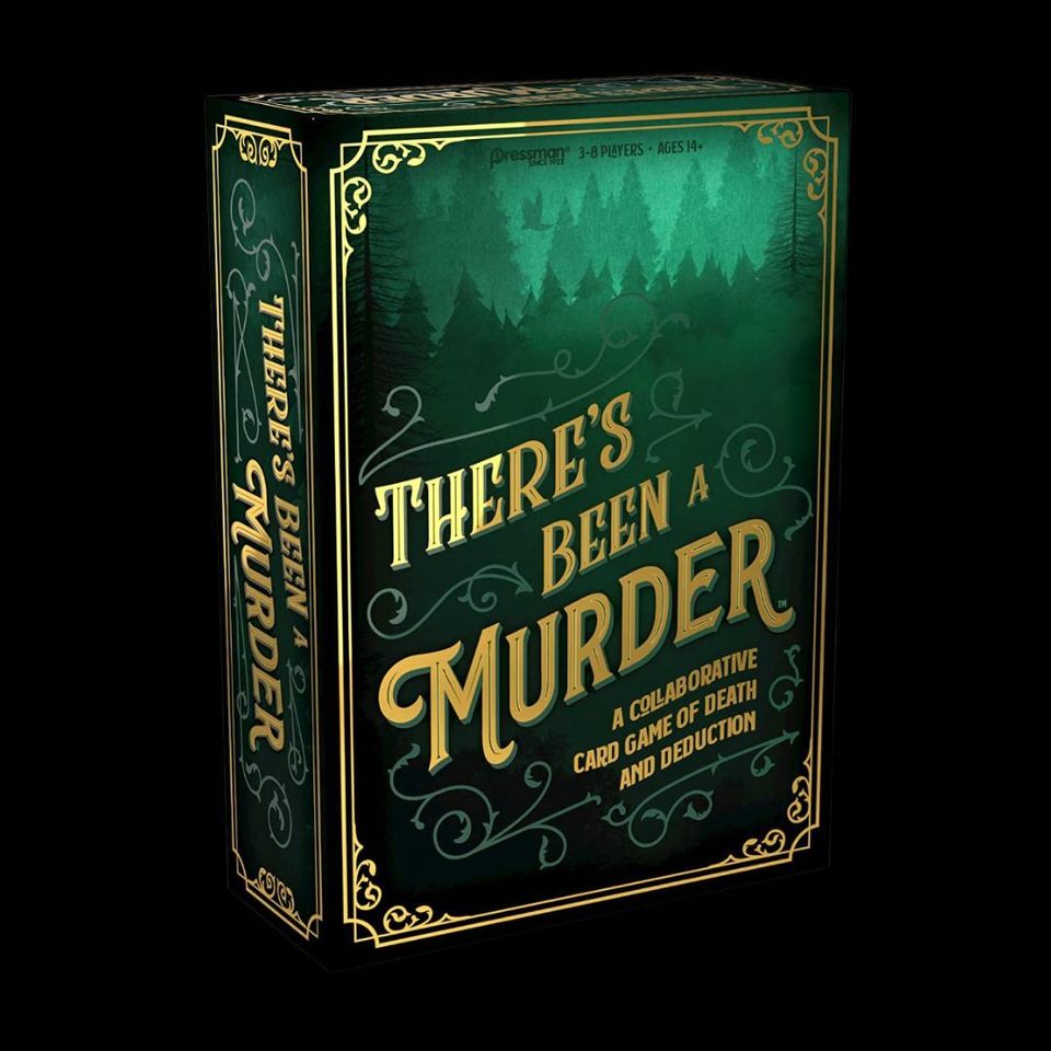 There's Been A Murder - A Collaborative Card Game of Death and Deduction  (Packaging May Vary) by Pressman, for Ages 14 and up