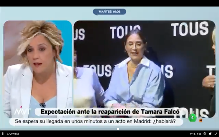 Cristina Pardo en 'Más Vale Tarde'.
