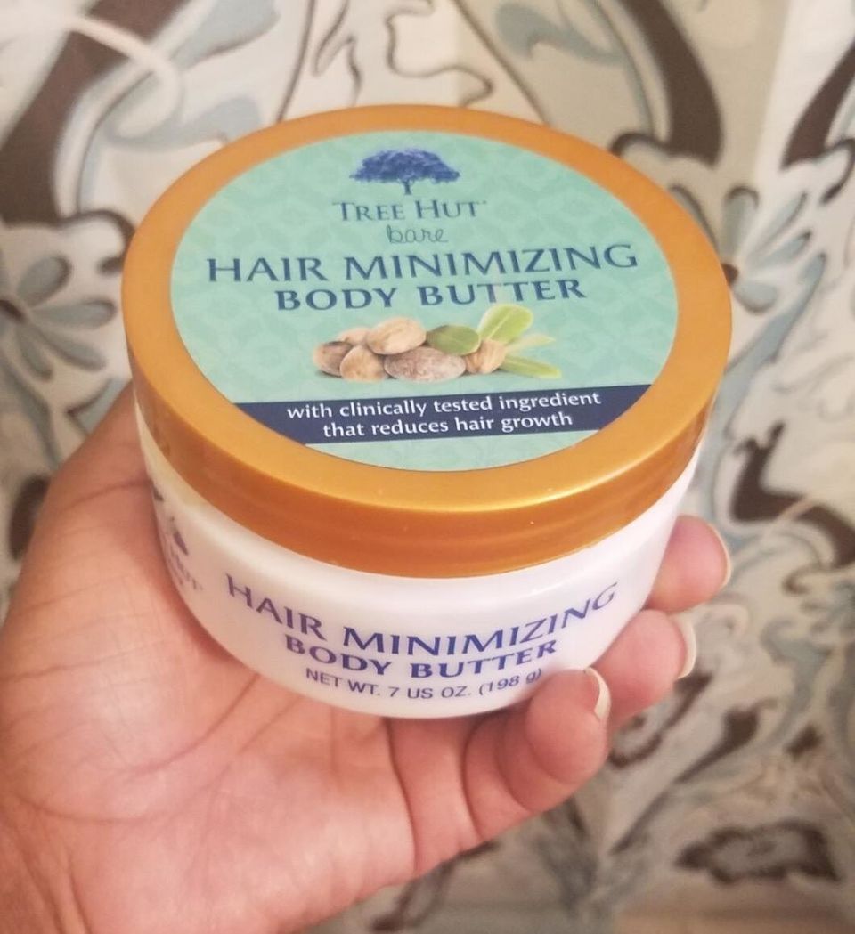A hair minimizing body cream