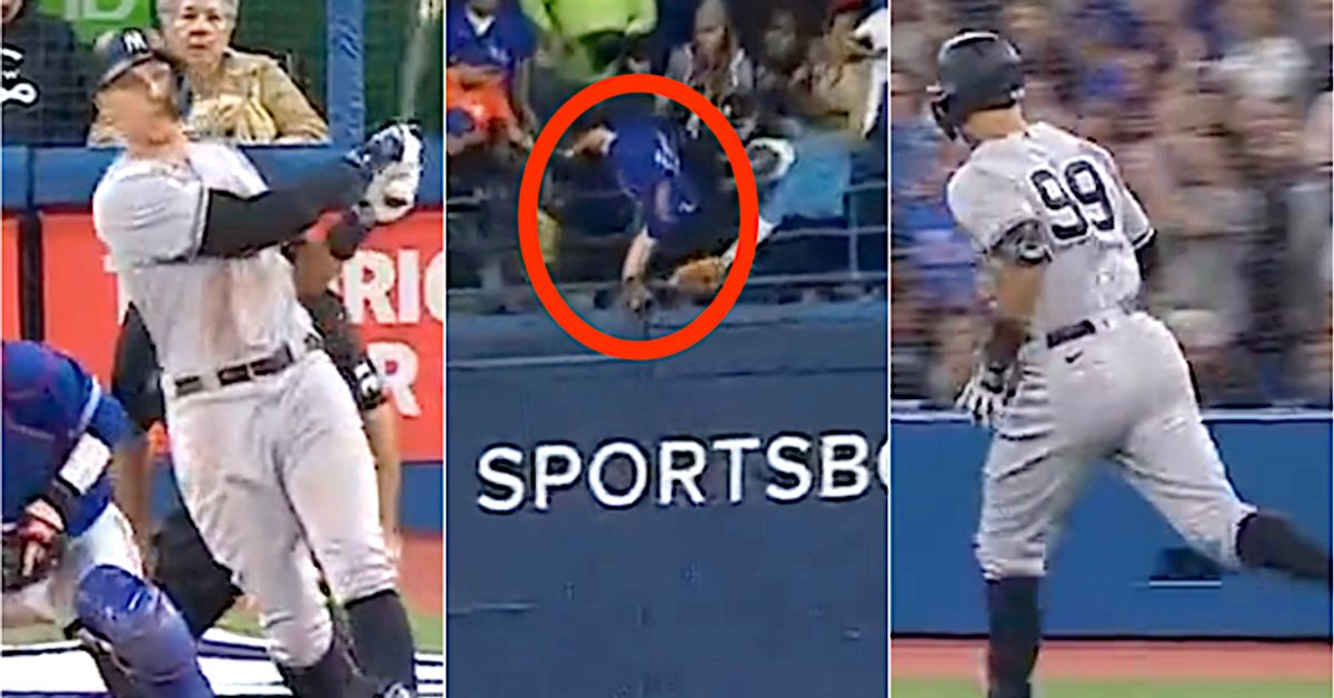 OOPS! Fan Comes Close To Snagging Aaron Judge's 61st Homer, But Then....jpg