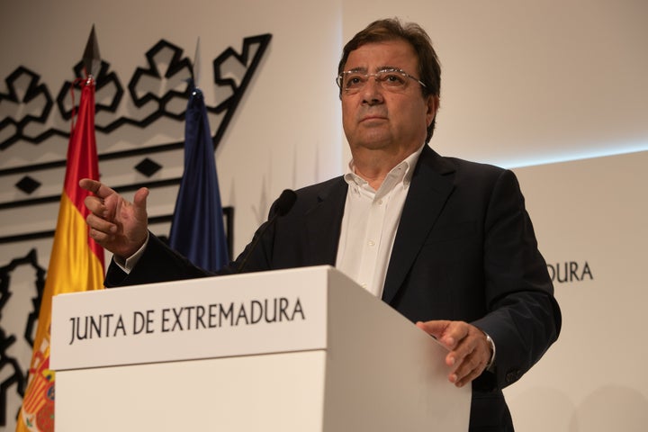 El presidente de Andalucía, Guillermo Fernández Vara