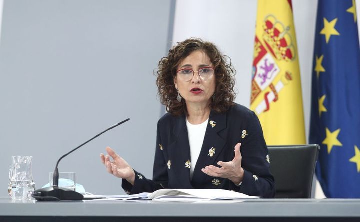 La Ministra de Hacienda, María Jesús Montero, en junio.