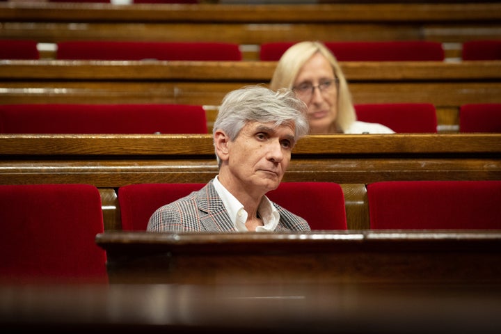 Argimon atiende a una sesión parlamentaria