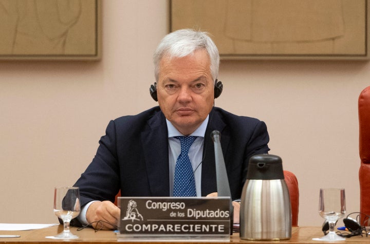 Didier Reynders en el Congreso.