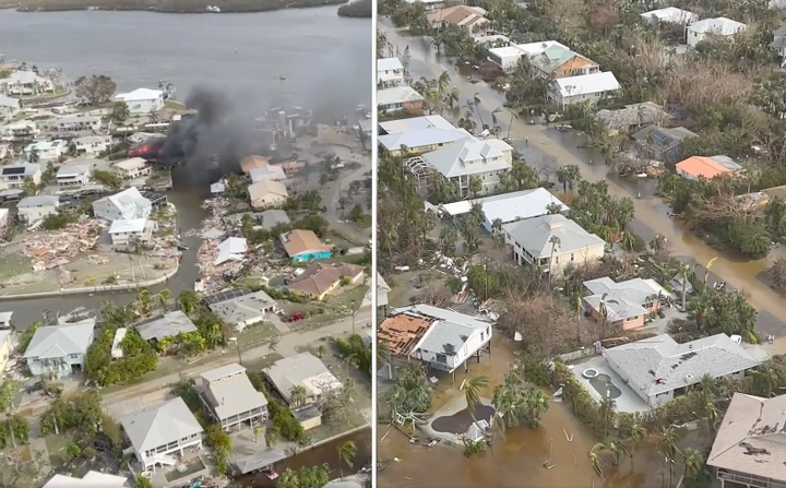 Aerial Video Shows Parts of Fort Myers, Florida, Decimated After Hurricane  Ian | HuffPost Impact