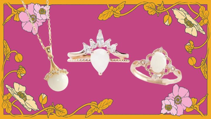 Teardrop Crown ring - Breastmilk Jewelry DIY ring