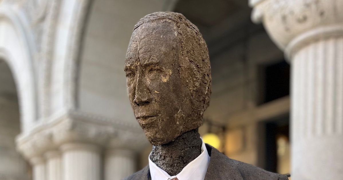 A Life-Size Poop Sculpture Of Ron Johnson Is Touring Around Milwaukee