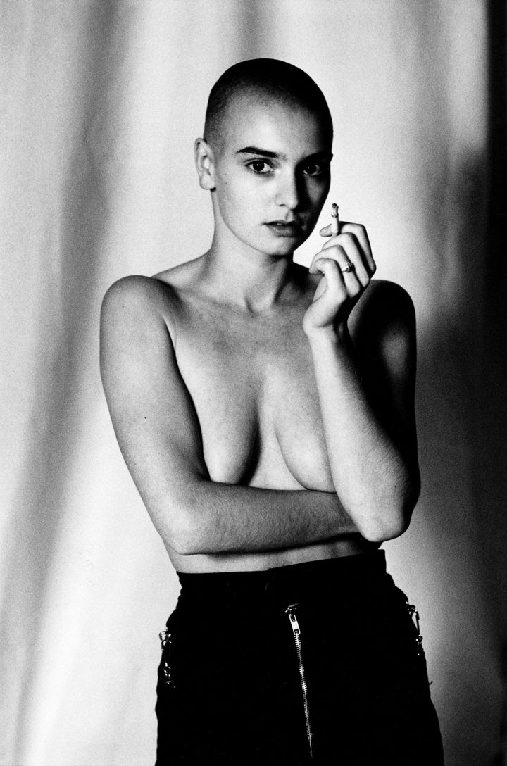 Sinéad O’Connor photographed in Dublin in 1988 as featured in "Nothing Compares."