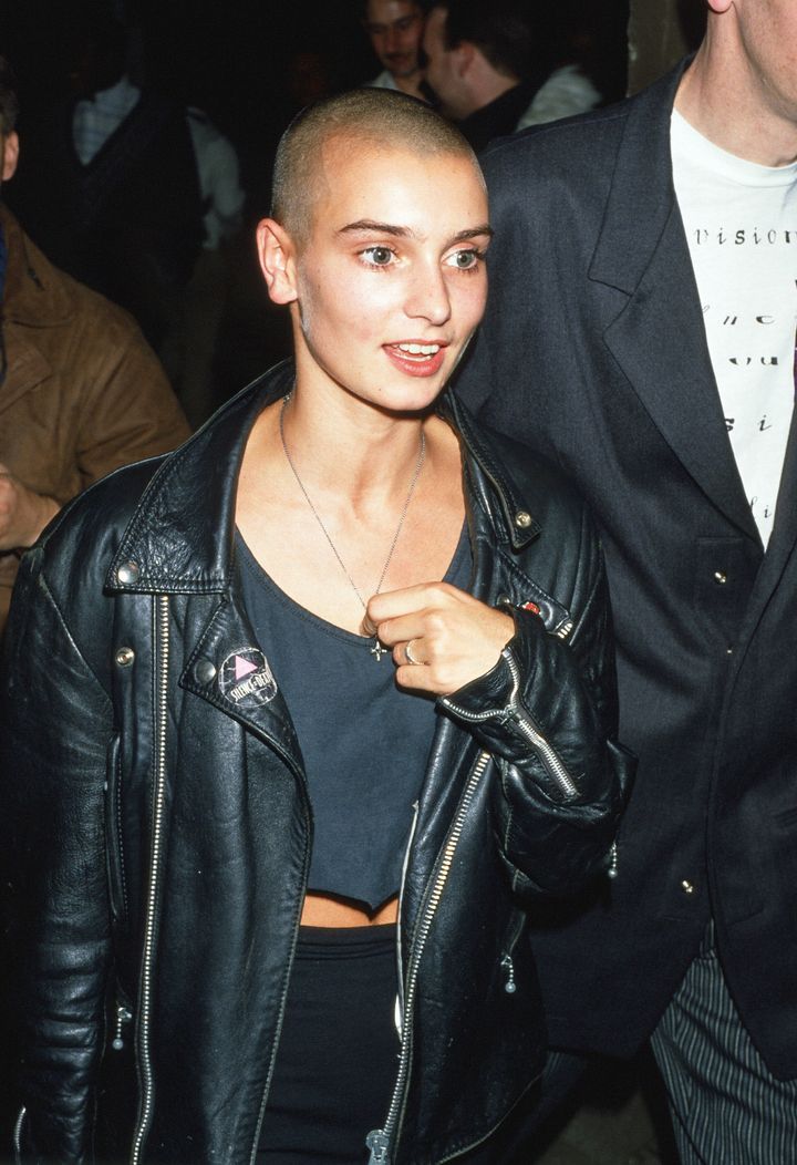 Sinead O'Connor at Prince's party at Camden Palace, July 25, 1988.