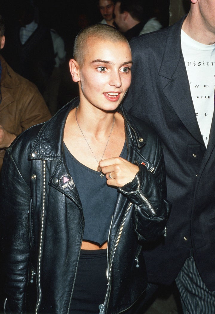 Sinead O'Connor at Prince's party at Camden Palace, July 25, 1988.